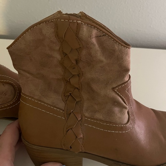 Cowboy style ankle boots - Picture 4 of 4